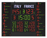FC62H25N12B2 Modell Anzeigetafel FC62, mit seitliche Anzeigetafeln fr die Trikotnummer und Fouls von 12 Spielern_Front